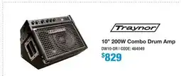 Long & McQuade 10 200W COMBO DRUM AMP offer