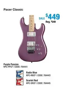 Long & McQuade Pacer Classic offer