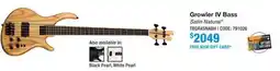 Long & McQuade GROWLER IV BASS offer