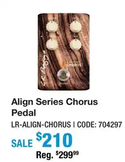Long & McQuade ALIGN SERIES CHORUS PEDAL offer