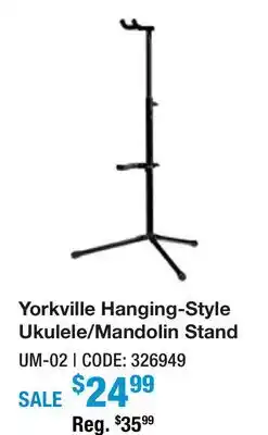Long & McQuade Yorkville Hanging-Style Ukulele/Mandolin Stand offer