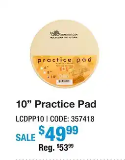 Long & McQuade Practice Pad - 10 offer
