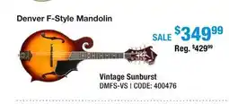 Long & McQuade Denver F-Style Mandolin offer