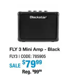 Long & McQuade FLY 3 Mini Amp - Black offer