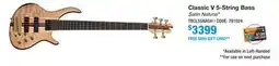 Long & McQuade CLASSIC V 5-STRING BASS offer