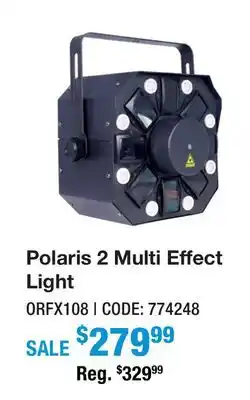 Long & McQuade Polaris 2 Multi Effect Light offer