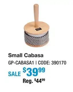 Long & McQuade Small Cabasa offer