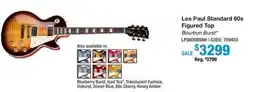 Long & McQuade LES PAUL STANDARD 60S FIGURED TOP offer