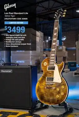 Long & McQuade LES PAUL STANDARD LITE offer