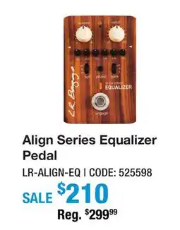Long & McQuade Align Series Equalizer Pedal offer