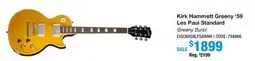 Long & McQuade Kirk Hammett Greeny '59 Les Paul Standard offer