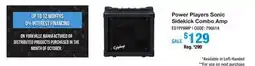 Long & McQuade Players Sonic Sidekick Combo Amp offer