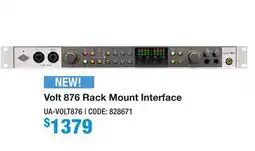 Long & McQuade VOLT 876 RACK MOUNT INTERFACE offer