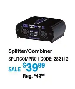 Long & McQuade Splitter/Combiner offer