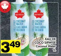 Supermarché PA EAU DE COCO SIPWISE | Coconut Water offer