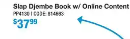 Long & McQuade Slap Djembe Book w/Online Content offer