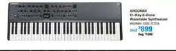 Long & McQuade 61-Key 8-Voice Wavetable Synthesizer offer