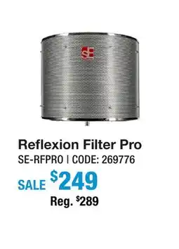 Long & McQuade REFLEXION FILTER PRO offer