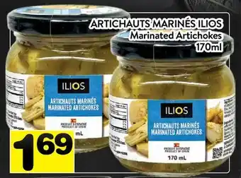 Supermarché PA ARTICHAUTS MARINÉS ILIOS | Marinated Artichokes offer