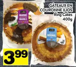 Supermarché PA GÂTEAUX EN COURONNE ILIOS | Ring Cakes offer