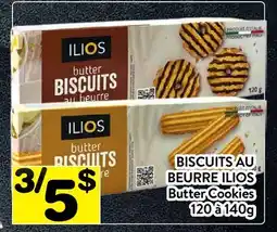 Supermarché PA BISCUITS AU BEURRE ILIOS | Butter Cookies offer