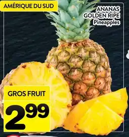 Supermarché PA ANANAS GOLDEN RIPE | Pineapples offer