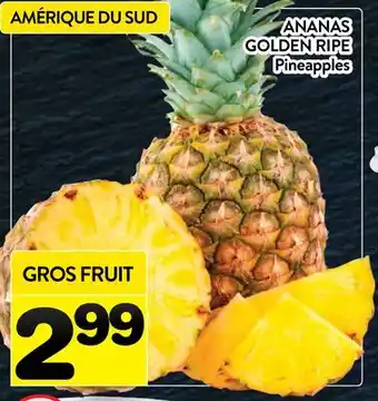 Supermarché PA ANANAS GOLDEN RIPE | Pineapples offer