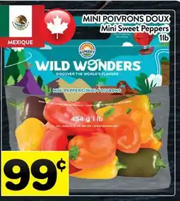 Supermarché PA MINI POIVRONS DOUX | Mini Sweet Peppers offer