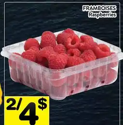 Supermarché PA FRAMBOISES | Raspberries offer