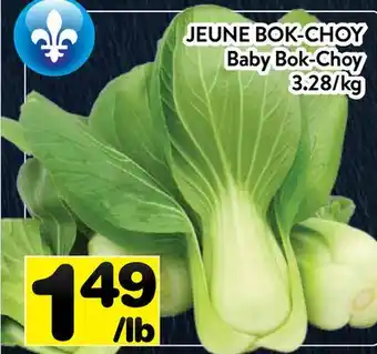 Supermarché PA JEUNE BOK-CHOY | Baby Bok-Choy offer