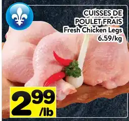 Supermarché PA CUISSES DE POULET FRAIS | Fresh Chicken Legs offer