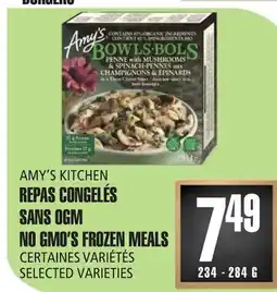Marches Tau AMY'S REPAS CONGELÉS SANS OGM offer