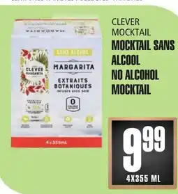 Marches Tau MOCKTAIL SANS ALCOOL CLEVER MOCKTAIL offer