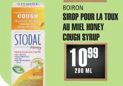 Marches Tau SIROP POUR LA TOUX AU MIEL HONEY BOIRON offer