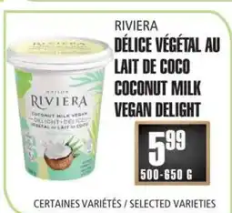 Marches Tau DÉLICE VÉGÉTAL AU LAIT DE COCO RIVIERA offer