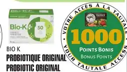 Marches Tau PROBIOTIQUE ORIGINAL BIO K offer