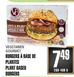 Marches Tau BURGERS À BASE DE PLANTES VEGETARIEN GOURMET offer