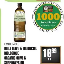 Marches Tau HUILE OLIVE & TOURNESOL BIOLOGIQUE EMILE NOEL offer