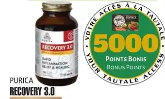 Marches Tau RECOVERY 3.0 PURICA offer