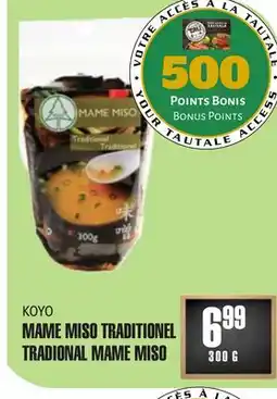 Marches Tau MAME MISO TRADITIONEL KOYO offer