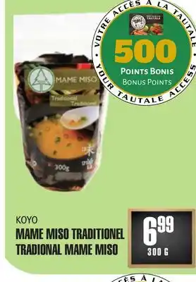 Marches Tau MAME MISO TRADITIONEL KOYO offer