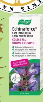 Marches Tau SPRAY MAL DE GORGE SORE THROAT SPRAY A VOGEL offer