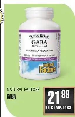 Marches Tau GABA NATURAL FACTORS offer