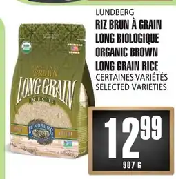 Marches Tau RIZ BRUN À GRAIN LONG BIOLOGIQUE LUNDBERG offer