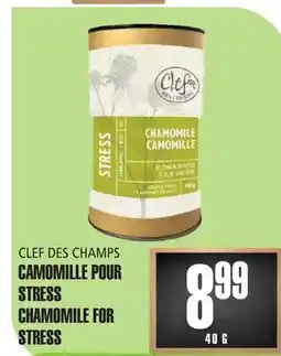 Marches Tau CAMOMILLE POUR STRESS CLEF DES CHAMPS offer