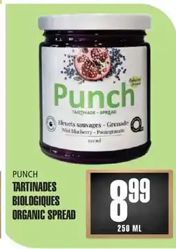Marches Tau TARTINADES BIOLOGIQUES PUNCH offer