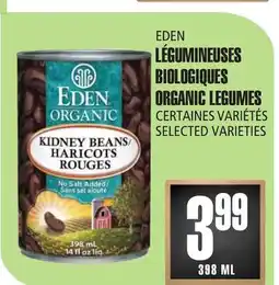 Marches Tau LÉGUMINEUSES BIOLOGIQUES EDEN offer