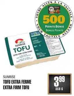 Marches Tau SUNRISE TOFU EXTRA FERME offer