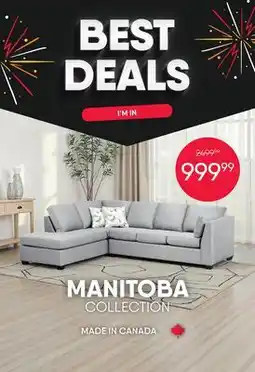 Meubles RD MANITOBA COLLECTION offer