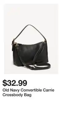 Old Navy Old Navy Convertible Carrie Crossbody Bag offer